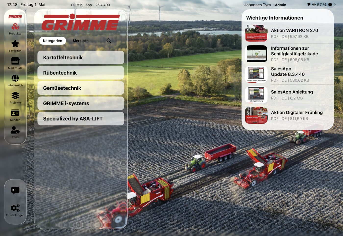Grimme SalesApp